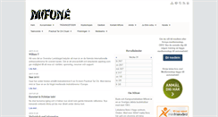Desktop Screenshot of mifune.se